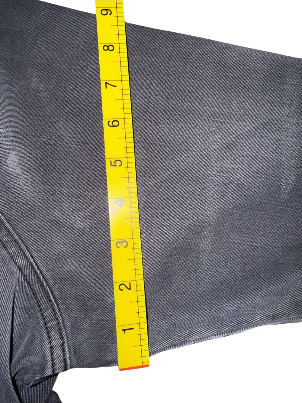 Pilcro and the Letterpress by Anthropologie Distressed Black Jean Jacket XL - Picture 5 of 10
